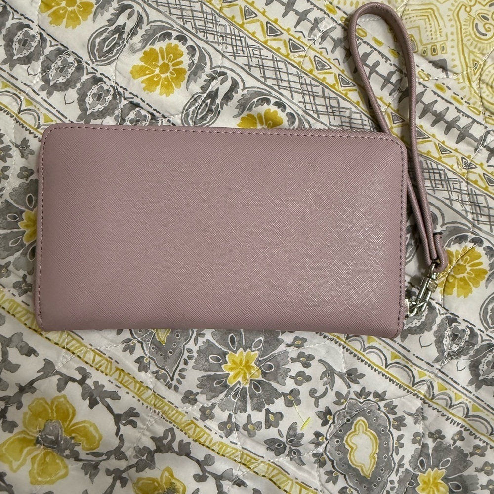 Steve Madden Mauve Wristlet Wallet - Picture 3 of 7